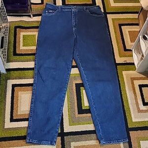 Lee Riders Women's Plus Jeans Relaxed Fit size 18W 5-Pocket Design Style 1301866